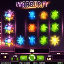 WizeBets - Starburst Slot - Online Casino